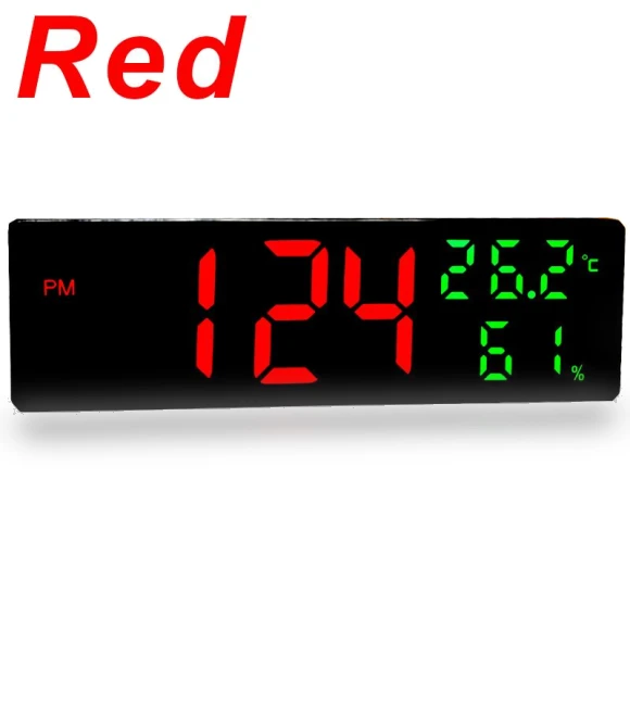 Smart LED Electronic Wall Clock — Clocks, Seahorse Home