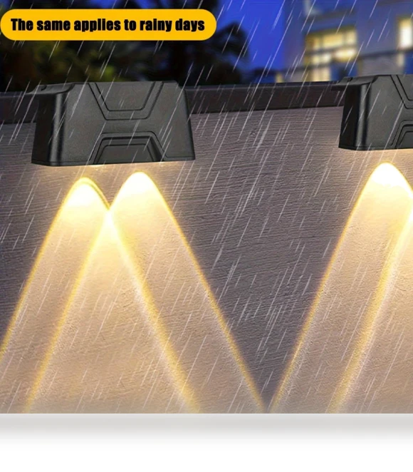Solar Motion Sensor Outdoor Lights — Outdoor Security & Flood Lighting, Versatile Home Furnishing