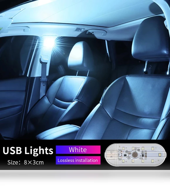 Touch Light USB Sensor — Courtesy Lamp, Cars Auto Home