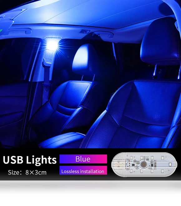 Touch Sensor LED Ambient Light — Night Lights, Cars Auto Home