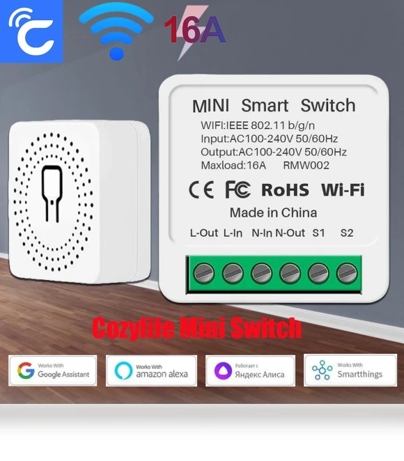 WiFi Smart Switch — Smart Home Modules, CozyLife