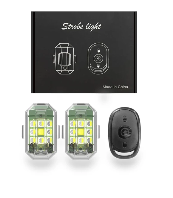 Wireless LED Strobe Lights — Vehicle Safety Signals, RuJia Home Decor