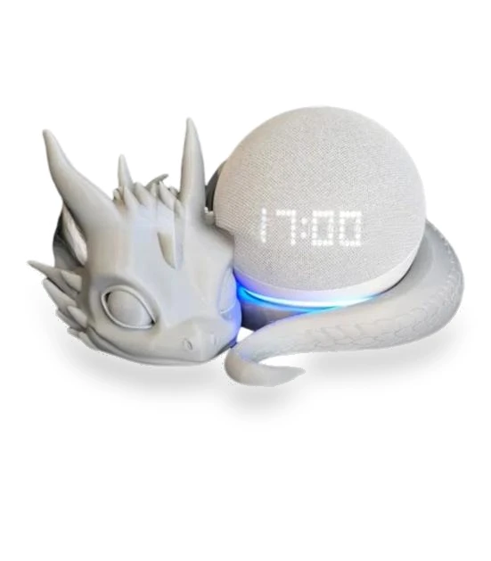 3D Printed Dragon Speaker Stand — Office, Practical Household