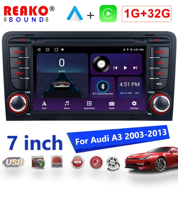 7-inch Android Car Stereo — Stereo Receivers, Reakosound
