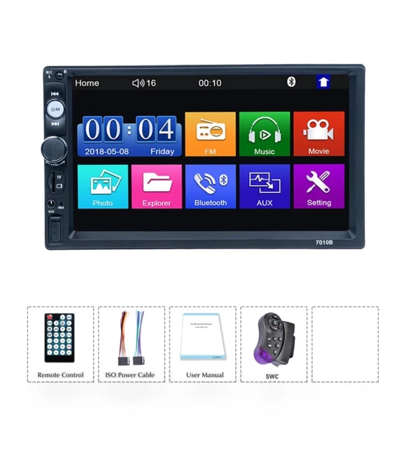 7-inch Touchscreen Car Stereo — Stereo Receivers, ToyousoniC