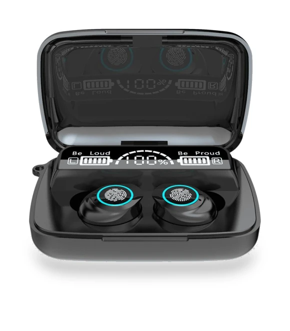Bluetooth Headset with LED Display — Audio Gear, QUEED