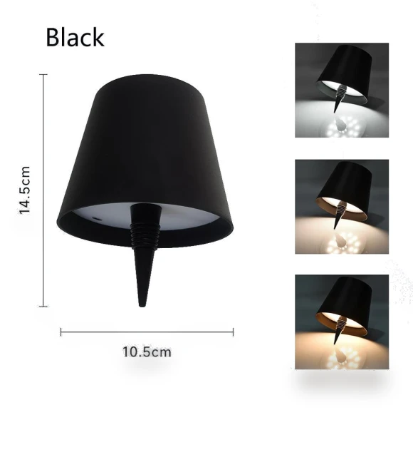 Bottle Lamp with Touch Control — Desk & Table Lighting, JOHO