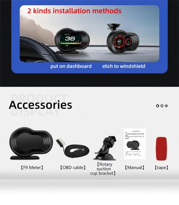 Car HUD OBD2 Head Up Display — Car Accessories & Gadgets, Auto Accessories Home