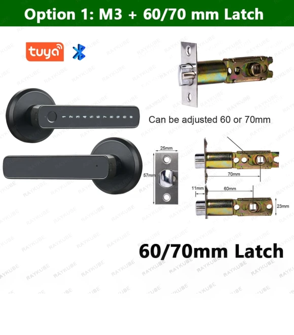 Digital Door Lock with Fingerprint Scanner — Smart Home Security, Super Dream Home