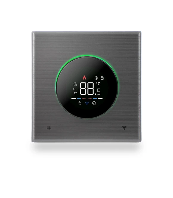 Digital Thermostat with Knob — Home Climate Control, Tuya