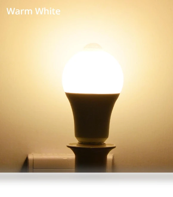 E27 PIR Motion Sensor LED Lamp — Outdoor Security & Flood Lighting, 888 Auto Parts Town