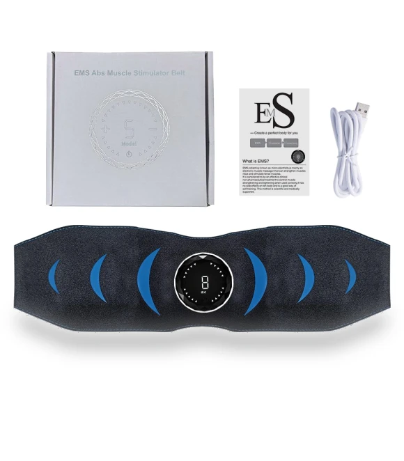 EMS Muscle Stimulator Abdominal Training Belt — Muscle Stimulators, DC-HOME-4