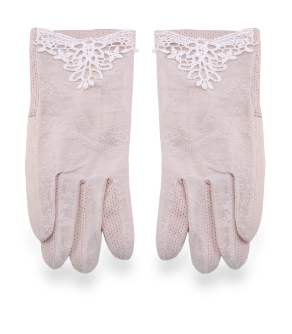 Fashionable Summer Cotton Gloves with Print — Gloves, Co fashion