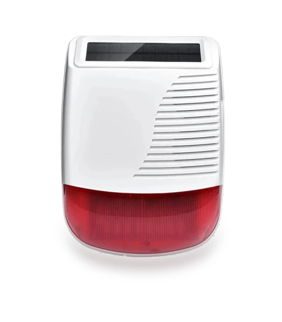 High Decibel Outdoor Solar Wireless Siren Speaker — Safety Alarms & Signals, HIMO Group