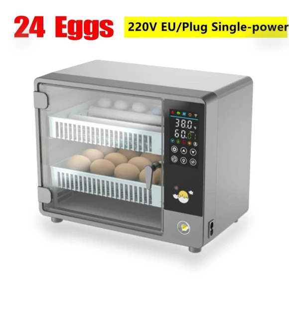 Intelligent Temperature Control Touch Screen Fully Automatic Incubator — Egg Cookers, Home Furnishing Department Mall
