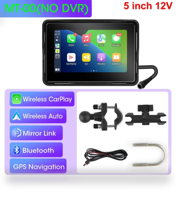 Motorcycle Multimedia Player GPS Navigator Recorder — Navigation & GPS Accessories, Auto Accessories Home