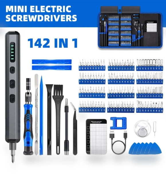 Precision Electric Screwdriver Set — Screwdrivers, JOHO