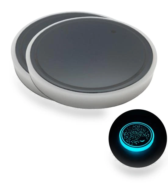Rechargeable LED Car Cup Holder Lights — Car Cup Holders, Dainty