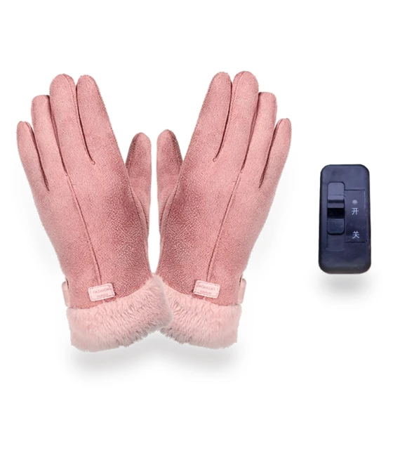 USB-Heated Motorcycle Gloves with Touchscreen — Gloves, GYROBALL