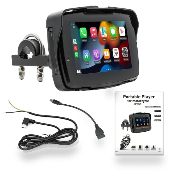 Waterproof Motorcycle Navigation Screen — Car Accessories & Gadgets, Simplistic Living Home