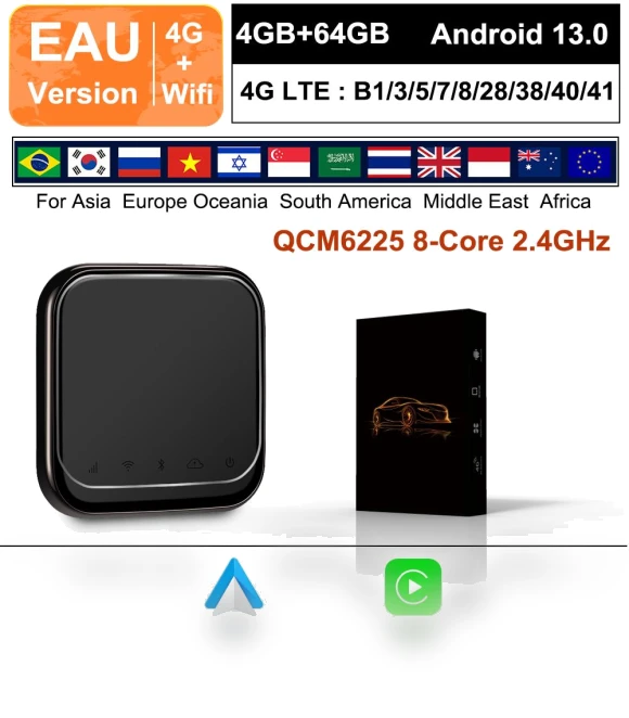 Wireless CarPlay Android Auto Mirrorlink Adapter — Stereo Receivers, JOHO - CarGear