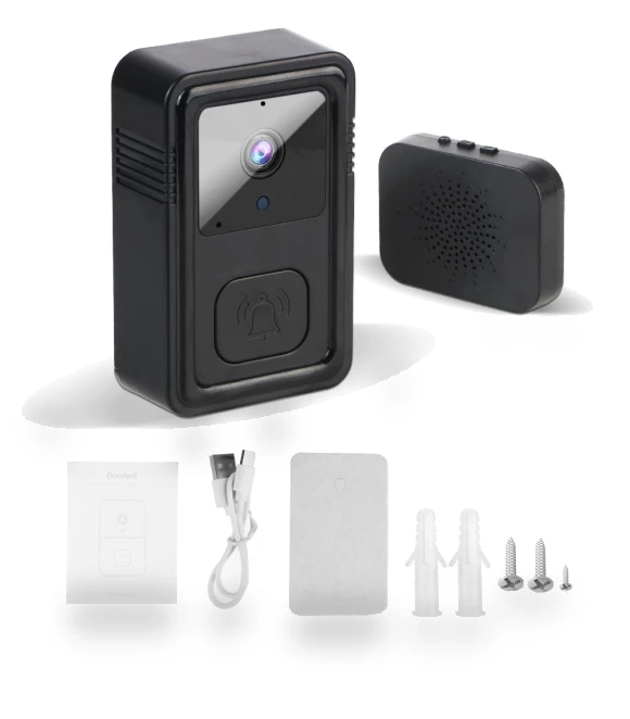 Wireless Doorbell Camera — Smart Home Security, DC-HOME