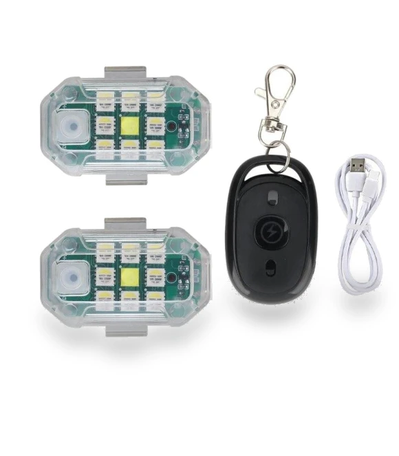 Wireless Remote Control LED Strobe Light — Strobe Lights, Cars Auto Home