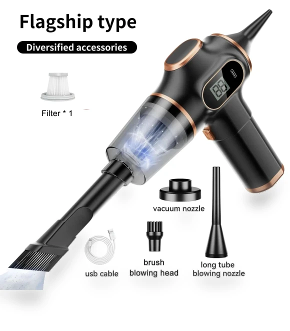 5 In1 Wireless Car Vacuum Cleaner — Vacuums, JR-Studio