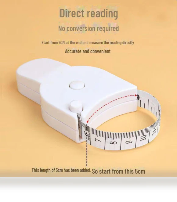 Automatically Retracting 3D Measuring Tape — Tape Measures, AI Supermarket