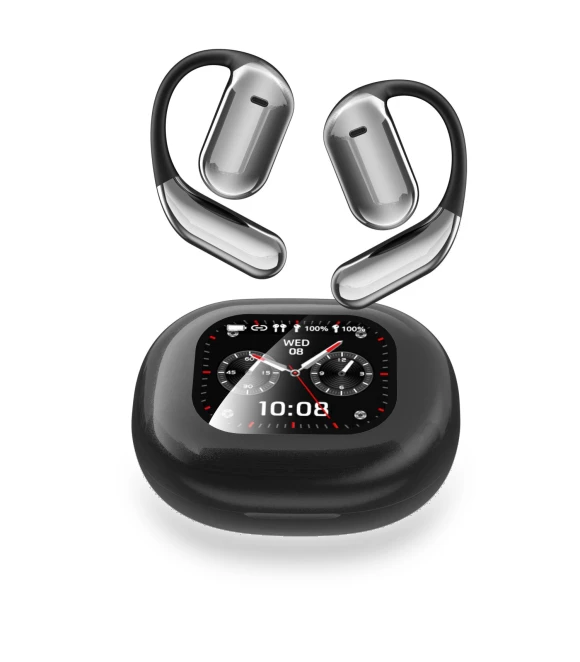 Bluetooth Headphones with Noise Cancellation and Smart Touch Screen — Over-Ear Headphones, Smarter than future