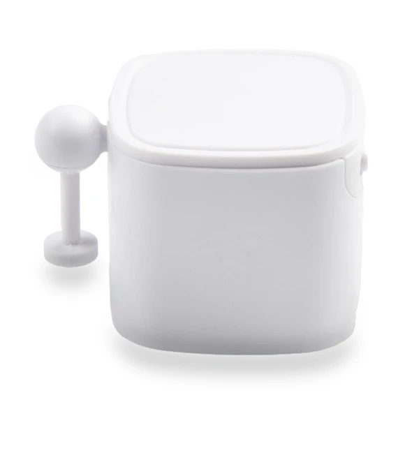 Button Pusher Robot — Push Buttons, White Dream