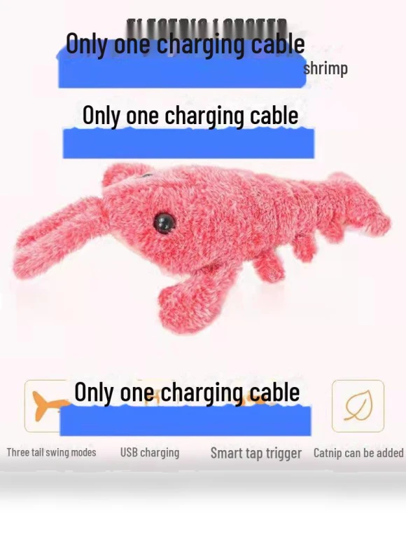 Electric Jumping Lobster Cat Toy — Cat Playthings, AI Supermarket