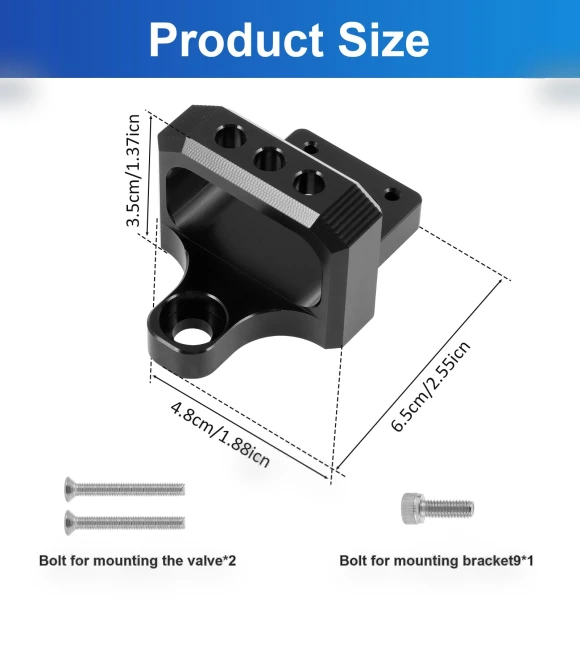 Electromagnetic Valve Holder Bracket — Boost Controllers, ToyousoniC