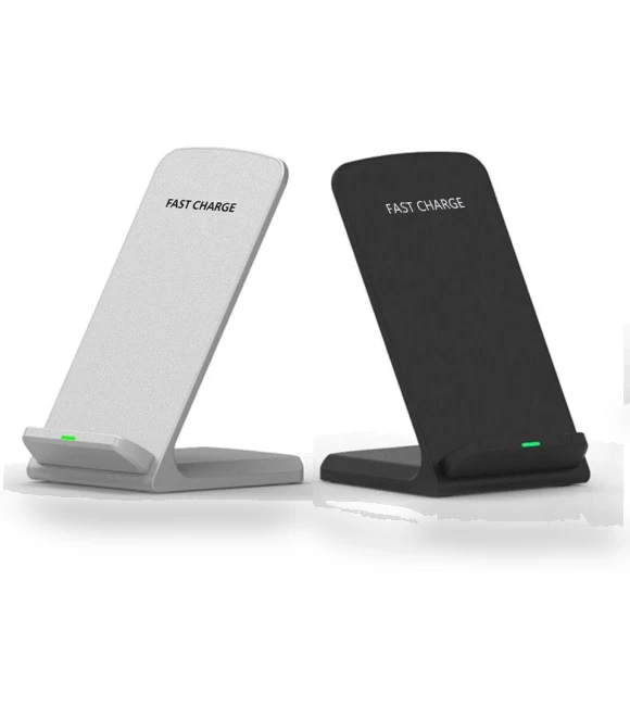 Foldable Vertical Wireless Charging Stand — Phone Accessories, AI Supermarket