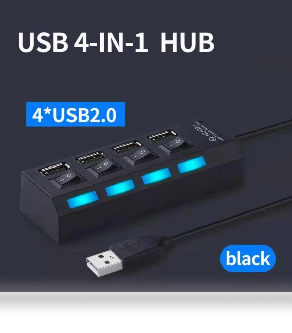 High-Speed USB 3.0 4-Port Hub — USB Hubs, AI Supermarket
