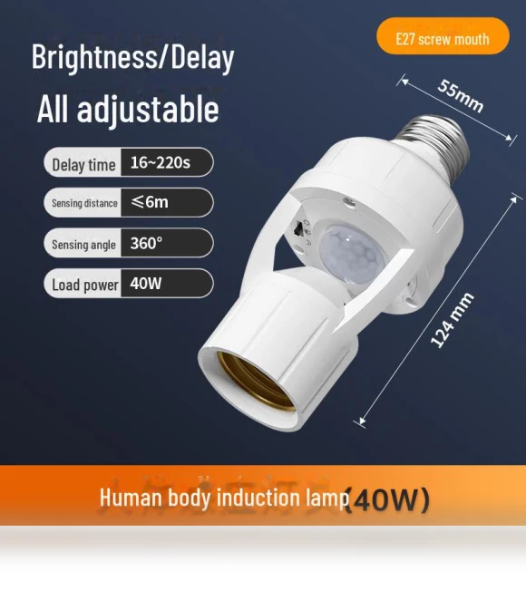 Infrared Motion Sensor and Voice Controlled Light Bulb — Smart Home Modules, Smarter than future