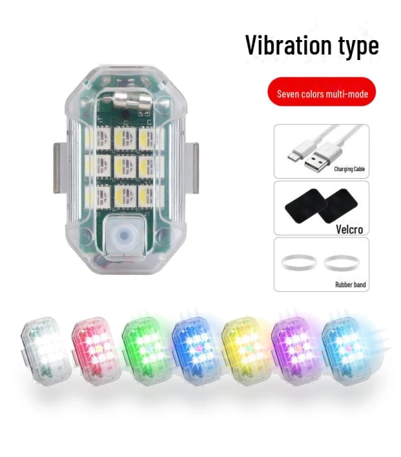 LED Flashing Tail Light — Vehicle Safety Signals, AI Supermarket