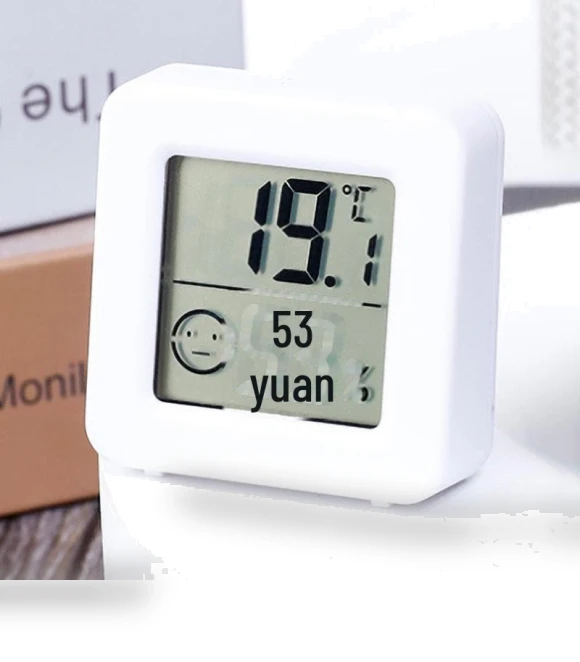 Mini Thermometer and Hygrometer — Home Climate Control, AI Supermarket