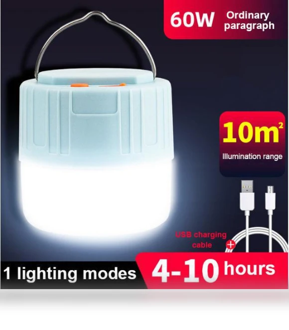 Portable LED Emergency Light with Mobile Charging — Flashlights, AI Supermarket