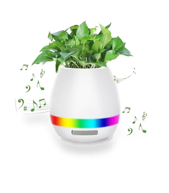 Smart LED Musical Flower Pot — Vases, Tooarts