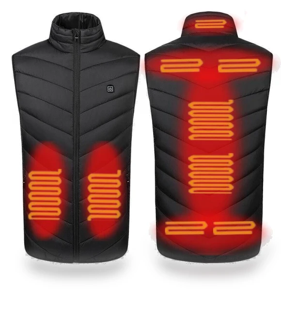 USB Heated Vest for Men — Winter Ear Protectors, Perfect choice for your home