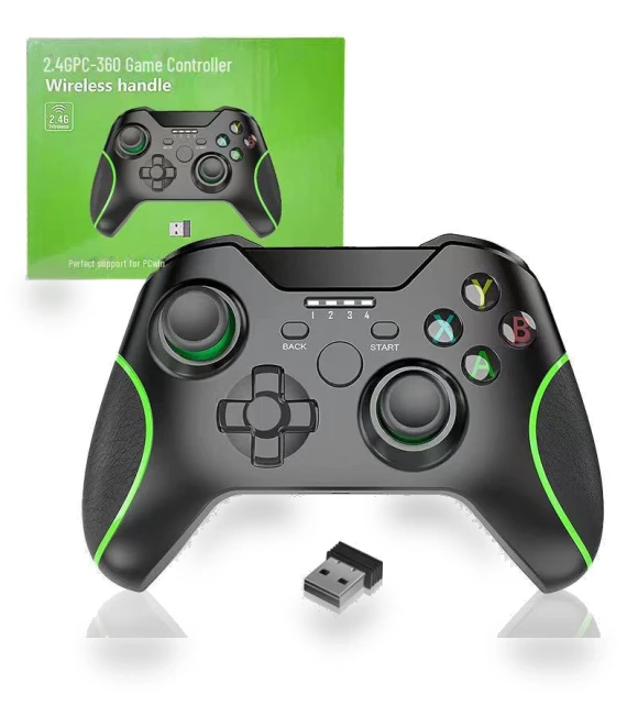 Wireless Gaming Controller with Dual Vibration — Gaming Keyboards, Gaming Bay