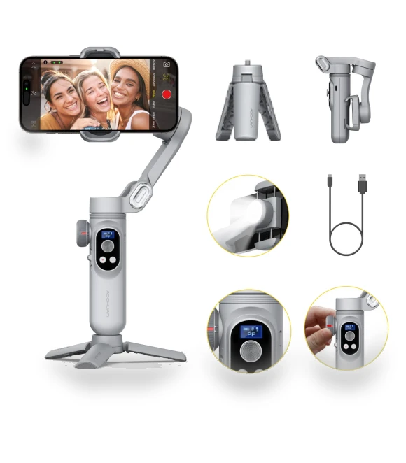 3-Axis Handheld Stabilizer — Steady Shots, Aochuan