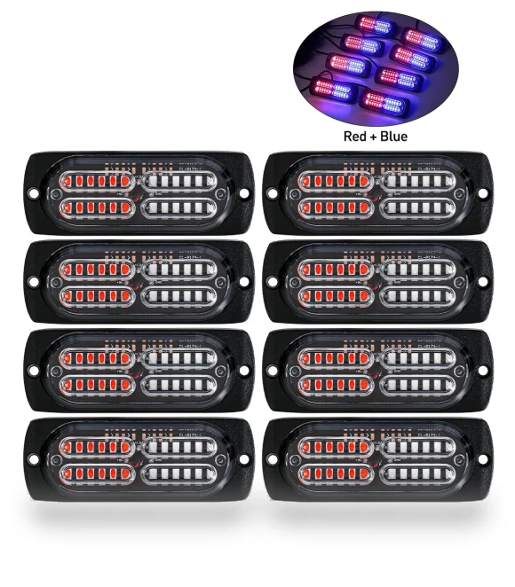 8-in-1 LED Grill Light — Trailer Lights, Cars Auto Home
