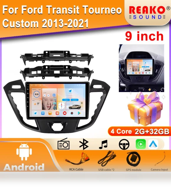 Android 13 Car Multimedia System — Car Installation Essentials, Reakosound