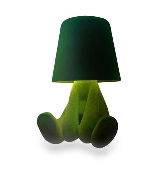 Desk Lamp in Shape of Little Person — Creative Lighting Solutions, Cleaner Products