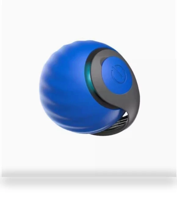 Interactive Automatic Rolling Ball with Artificial Tail — Cat Playthings, VanSmaGo
