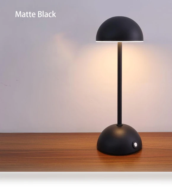 LED Desk Lamp with Charging, Touch Control, 3-Color, Ambient Light — Study & Desk Lighting, Chic Home