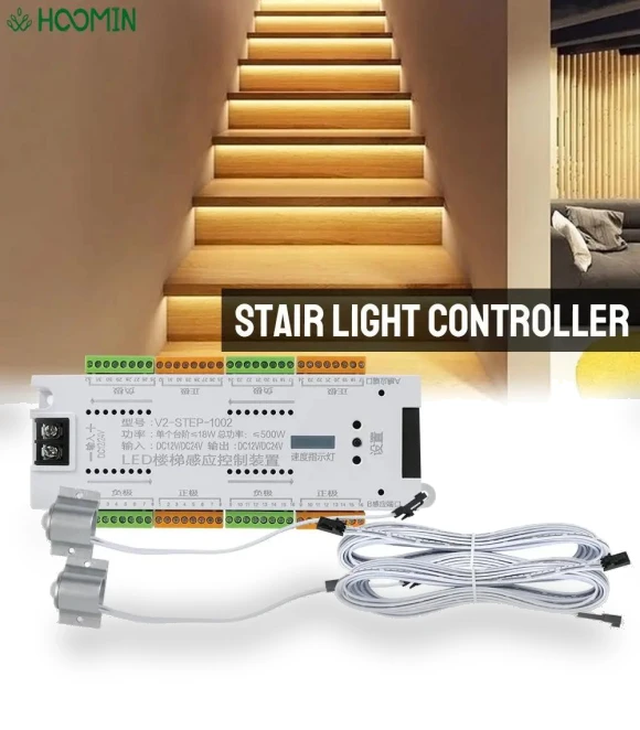 LED Stair Lighting Motion Sensor Automatic Controller Kit — LED Strips, Comfort Homeware