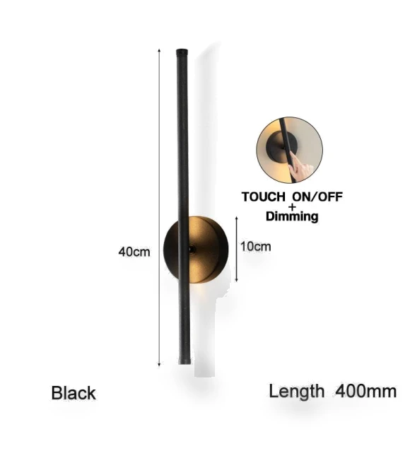 Modern LED Touch Dimmable Wall Light — Wall Lighting, Chic Home